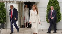 Melania Trump: Social Media spekuliert über angeblich falsche First Lady.