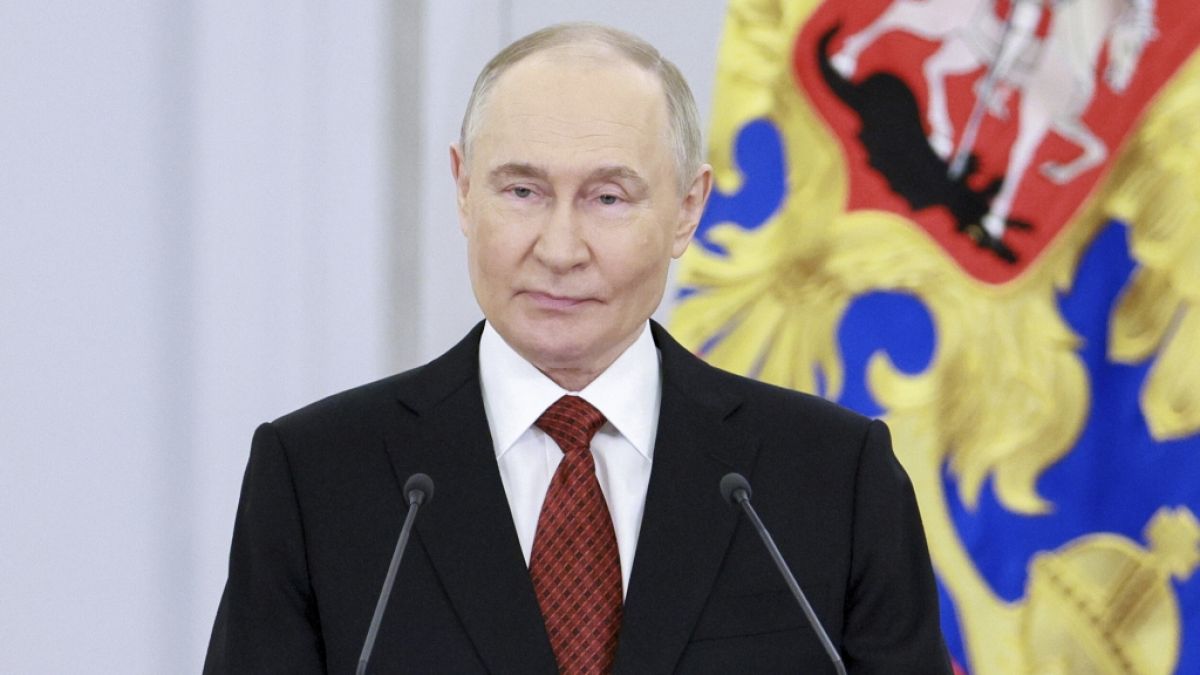 Wladimir Putin sicher: Unterstützung aus dem Westen für Russlands werte wächst. Wladimir Putin sicher: Unterstützung aus dem Westen für Russlands werte wächst. (Foto)