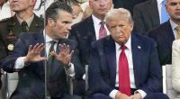Donald Trump schrie nach der Militärparade offenbar Verteidigungsminister Pete Hegseth an.
