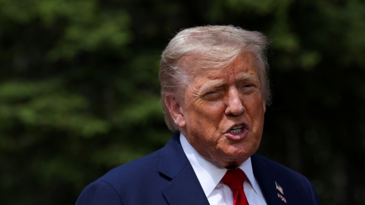 Donald Trump sprach vor Spielern von Juventus Turin über den Nahost-Konflikt. Donald Trump sprach vor Spielern von Juventus Turin über den Nahost-Konflikt. (Foto)