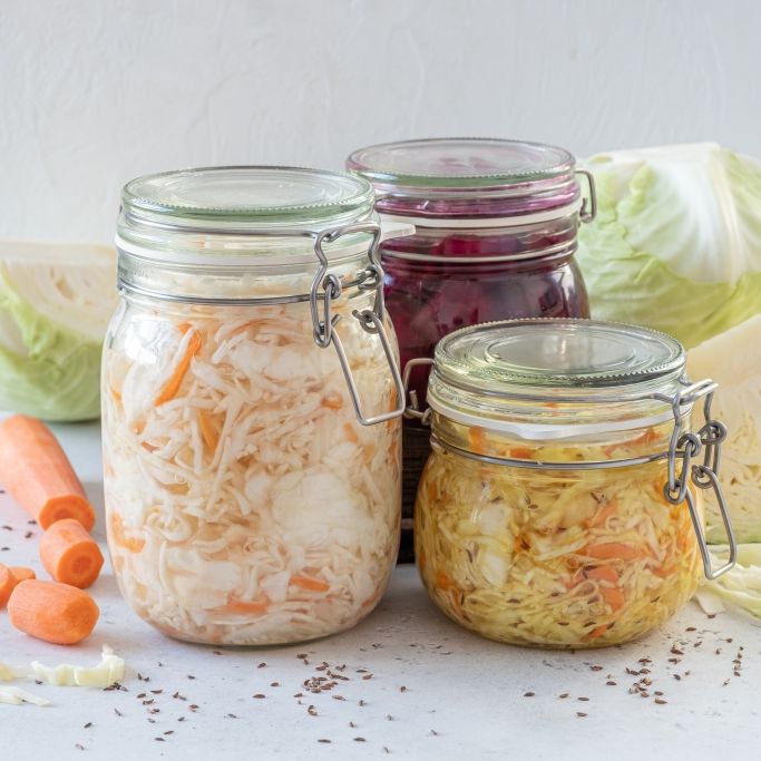 So fermentieren Sie Weißkohl, Rotkohl und Spitzkohl