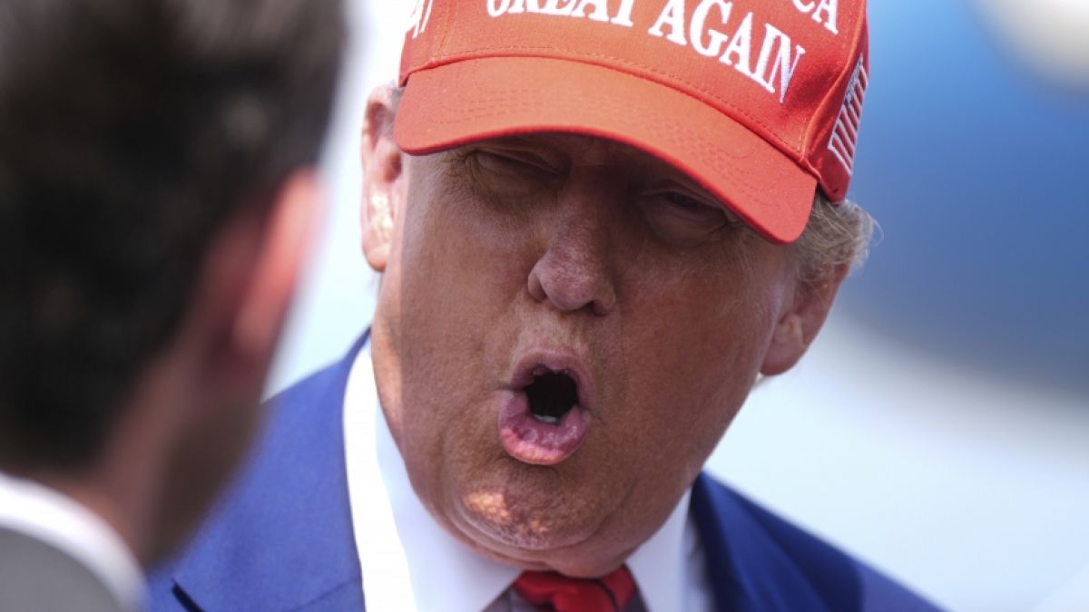 Donald Trump hat dauerhaft Gerichtsärger am Hals. Donald Trump hat dauerhaft Gerichtsärger am Hals. (Foto)