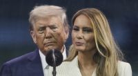 Donald und Melania Trump machen jetzt kurzen Prozess im Garten des Weißen Hauses.