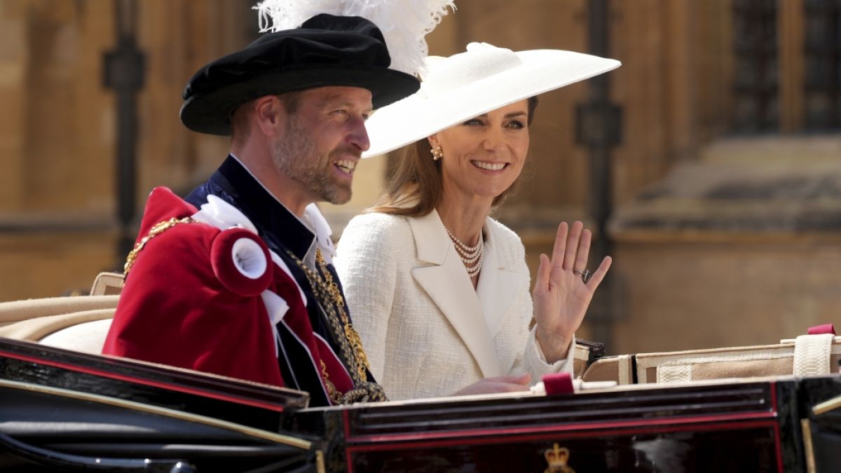 Prinz William und Prinzessin Kate teilten ihr Nachwuchs-Glück. Prinz William und Prinzessin Kate teilten ihr Nachwuchs-Glück. (Foto)