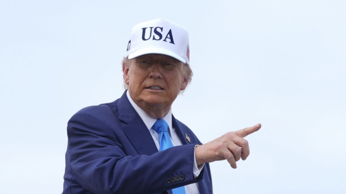 Donald Trump blamierte sich mit einer Peinlich-Werbung. (Foto)