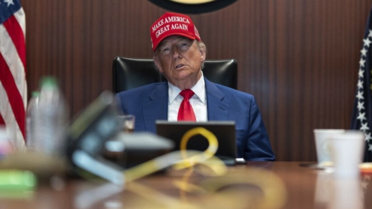 Donald Trump überraschte mit einer Aussage zu seinem Lieblingsgesetz. Donald Trump überraschte mit einer Aussage zu seinem Lieblingsgesetz. (Foto)
