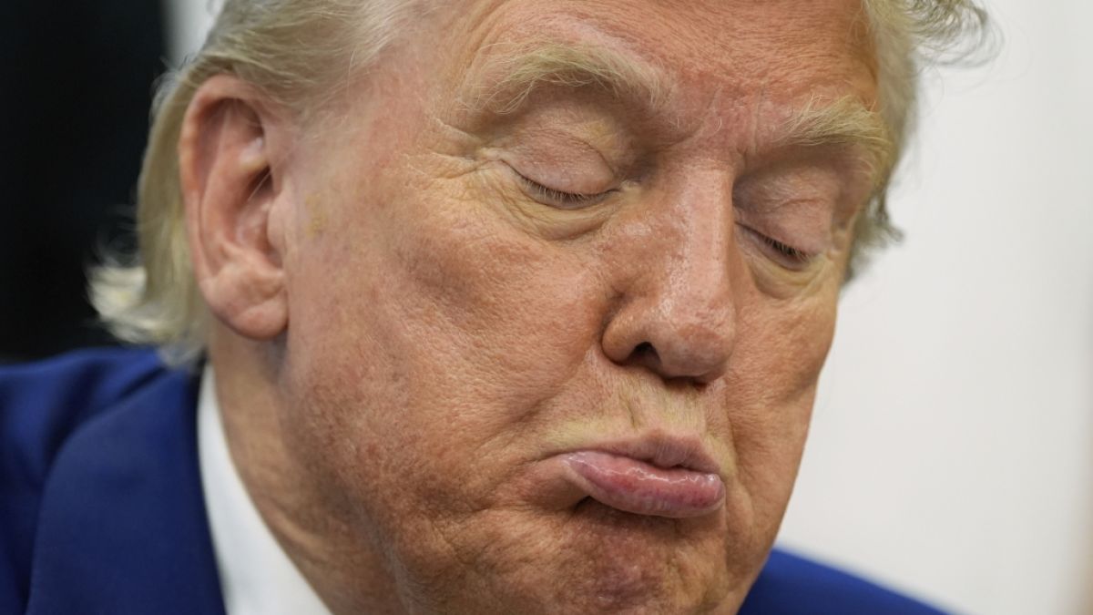 Donald Trump hatte den Bombenangriff auf die Atomanlangen des Iran befohlen. (Foto)