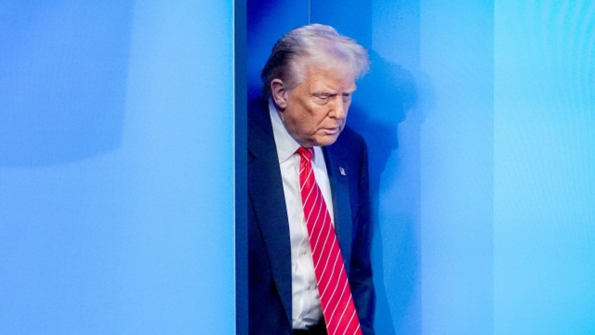 Donald Trump sorgte beim Nato-Gipfel wieder für reichlich Getuschel. Donald Trump sorgte beim Nato-Gipfel wieder für reichlich Getuschel. (Foto)