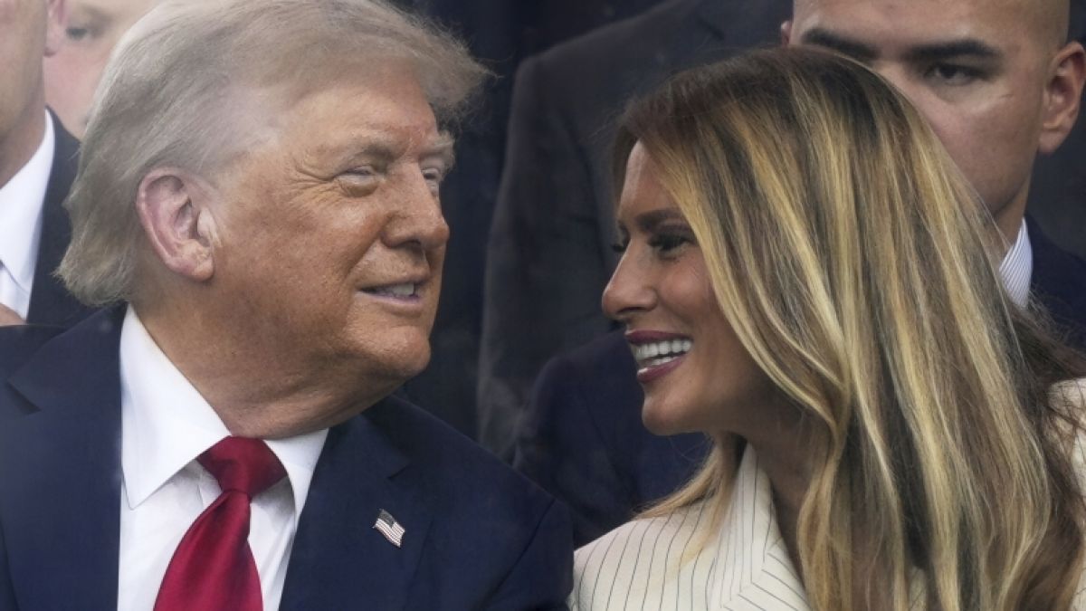 Melania Trump ist seit über 20 Jahren mit Ehemann Donald verheiratet. (Foto)
