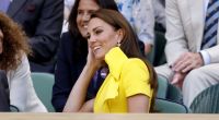 Prinzessin Kate, selbst begeisterte Tennis-Spielerin, ist Stammgast auf der Wimbledon-Tribüne...
