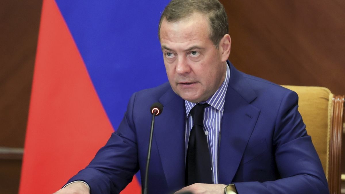 Dmitri Medwedew wütete einmal mehr gegen die Ukraine. (Foto)