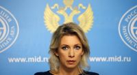 Maria Sacharowa - Sprecherin des russischen Außenministeriums - behauptet ohne Beweise, der Westen sei Teil einer großen Neonazi-Verschwörung.