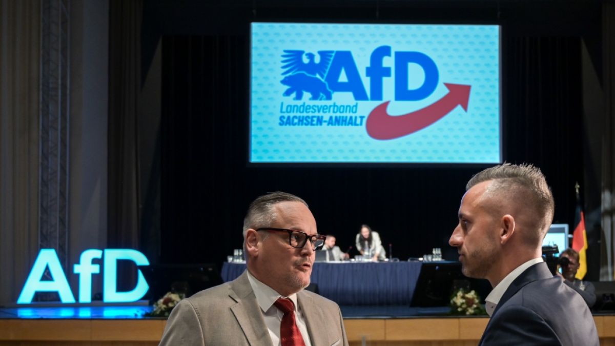 AfD plant Alleinregierung in Sachsen-Anhalt ab 2026 mit Ulrich Siegmund als Ministerpräsident. AfD plant Alleinregierung in Sachsen-Anhalt ab 2026 mit Ulrich Siegmund als Ministerpräsident. (Foto)