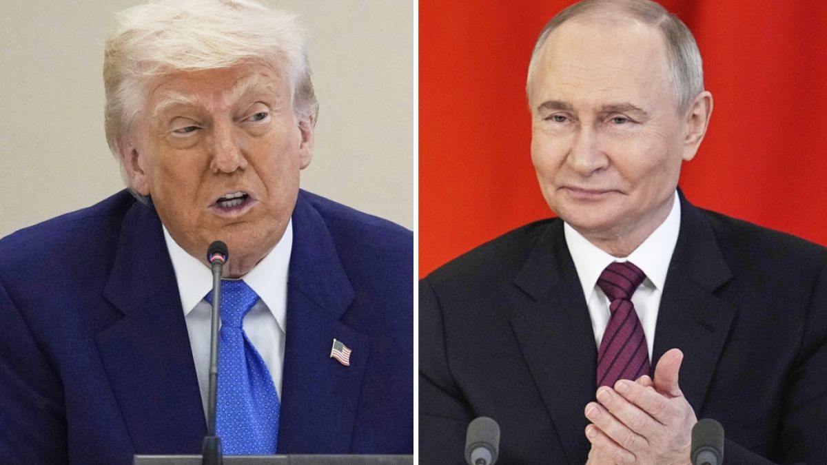Was sich liebt, das neckt sich - nach dem jüngsten Sticheleien Wladimir Putins gegen Donald Trump müsste die Liebe zwischen dem Kreml-Chef und dem US-Präsidenten immens sein. Was sich liebt, das neckt sich - nach dem jüngsten Sticheleien Wladimir Putins gegen Donald Trump müsste die Liebe zwischen dem Kreml-Chef und dem US-Präsidenten immens sein. (Foto)