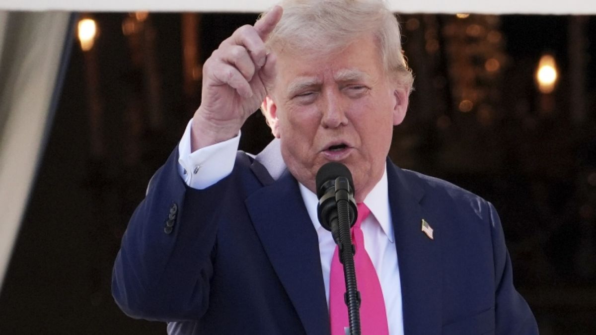 Donald Trump droht wieder einmal in Richtung Wladimir Putin. (Foto)