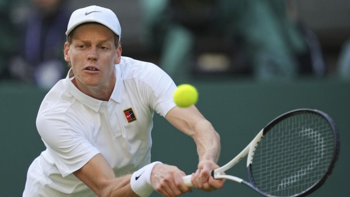 Jannik Sinner will ins Wimbledon-Halbfinale einziehen. Jannik Sinner will ins Wimbledon-Halbfinale einziehen. (Foto)