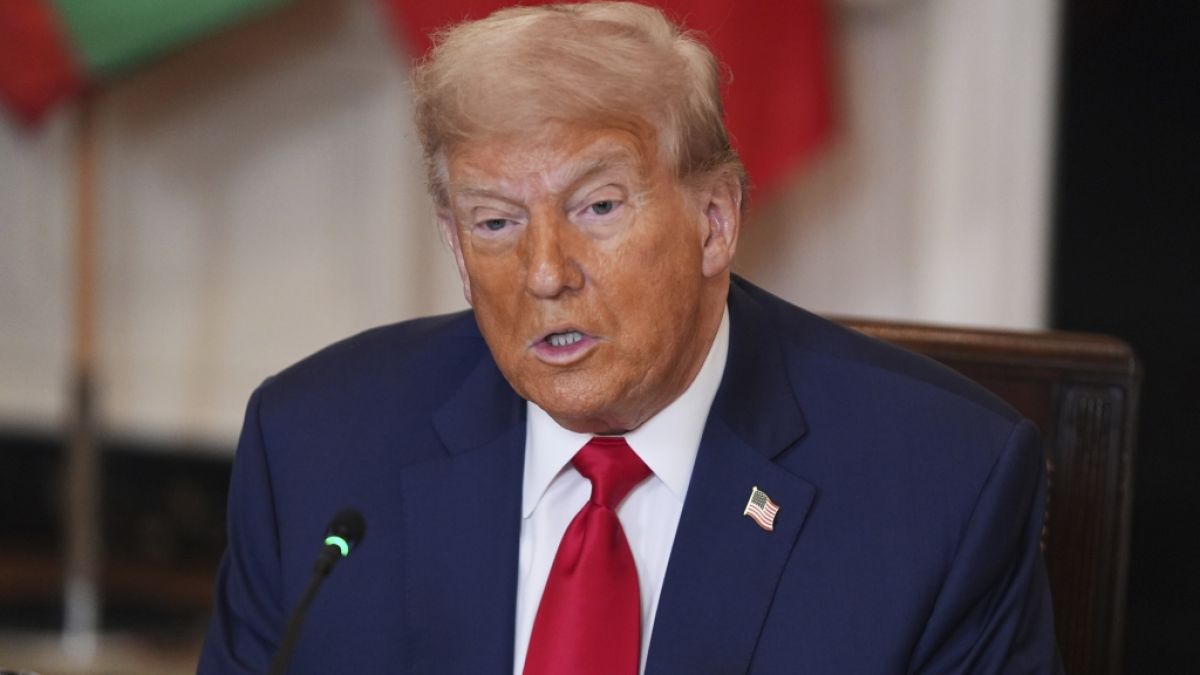 Donald Trump konnte eine einfache Frage nicht beantworten. (Foto)