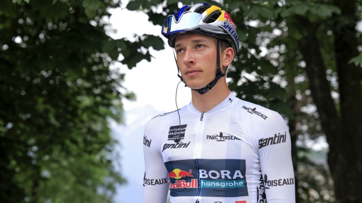 Florian Lipowitz startete vor seiner Radkarriere als Biathlet. (Foto)