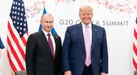 Das harmonisch anmutende Verhältnis zwischen Wladimir Putin und Donald Trump, hier im Juni 2019, ist längst Geschichte.
