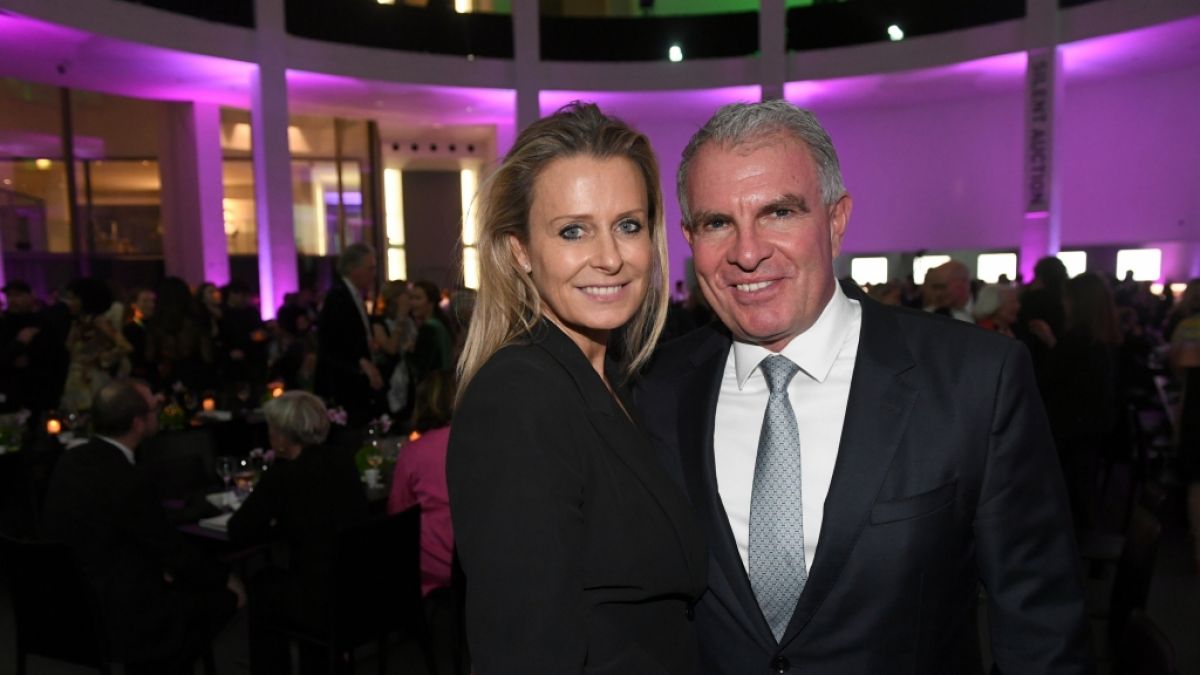 Lufthansa-Chef Carsten Spohr und seine Frau Vivian. (Foto)