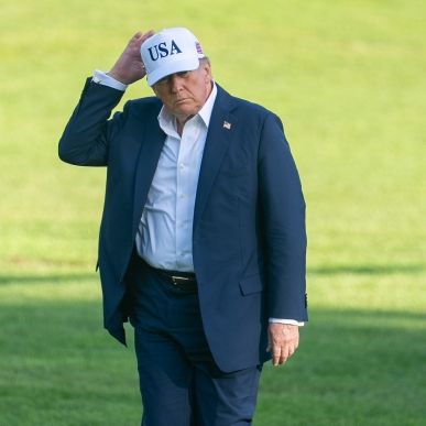 US-Präsident verstört im Superman-Kostüm