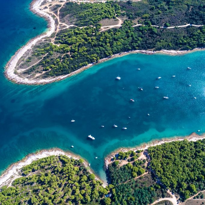 Die kroatische Küste von Umag bis Medulin ist jährlich ein beliebtes Reiseziel der Deutschen.