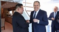 Kim Jong Un und der russische Außenminister Sergej Lawrow sprachen bei einem Treffen über das Rauchen ... und die Ukraine.