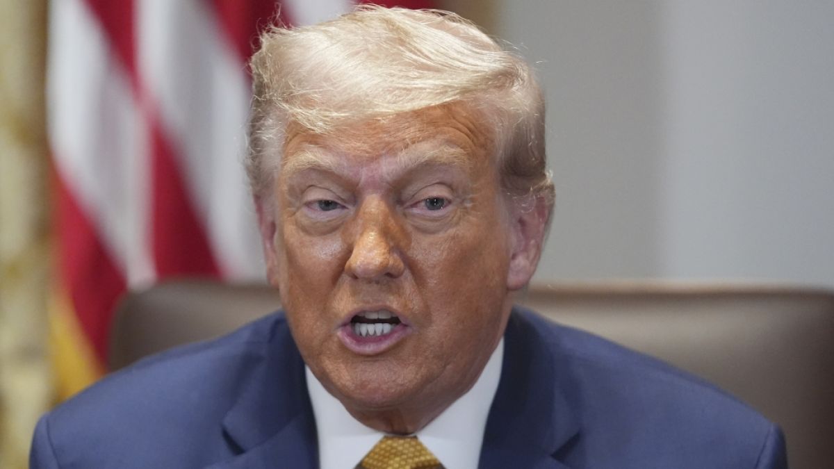 Donald Trump empört mit einer Aussage über den Gazastreifen. (Foto)