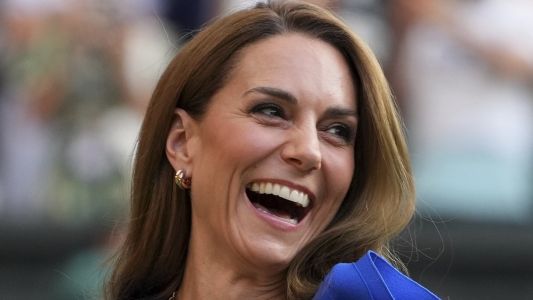 Prinzessin Kate im Jahr 2025 beim Finale der Herren. (Foto)