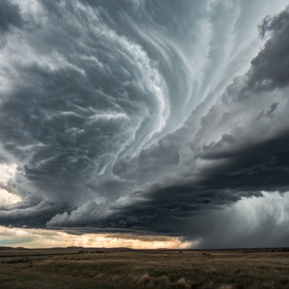 Gewitter-Front kracht Hitze weg - Meteorologen warnen vor Tornados