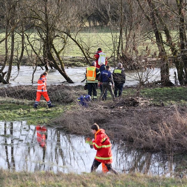 Suche einer Person mit Drohne am Mittwoch