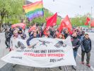 Heidi Reichinnek zwischen Plenarsaal und Protestbühne