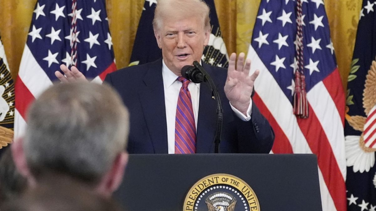 Donald Trumps Zustimmungswerte rauschen bei Gutverdienern mächtig ab. (Foto)