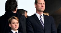 Zwei künftige Könige auf einem Foto: Eines Tages wird Prinz George seinen Vater Prinz William als Monarch beerben.
