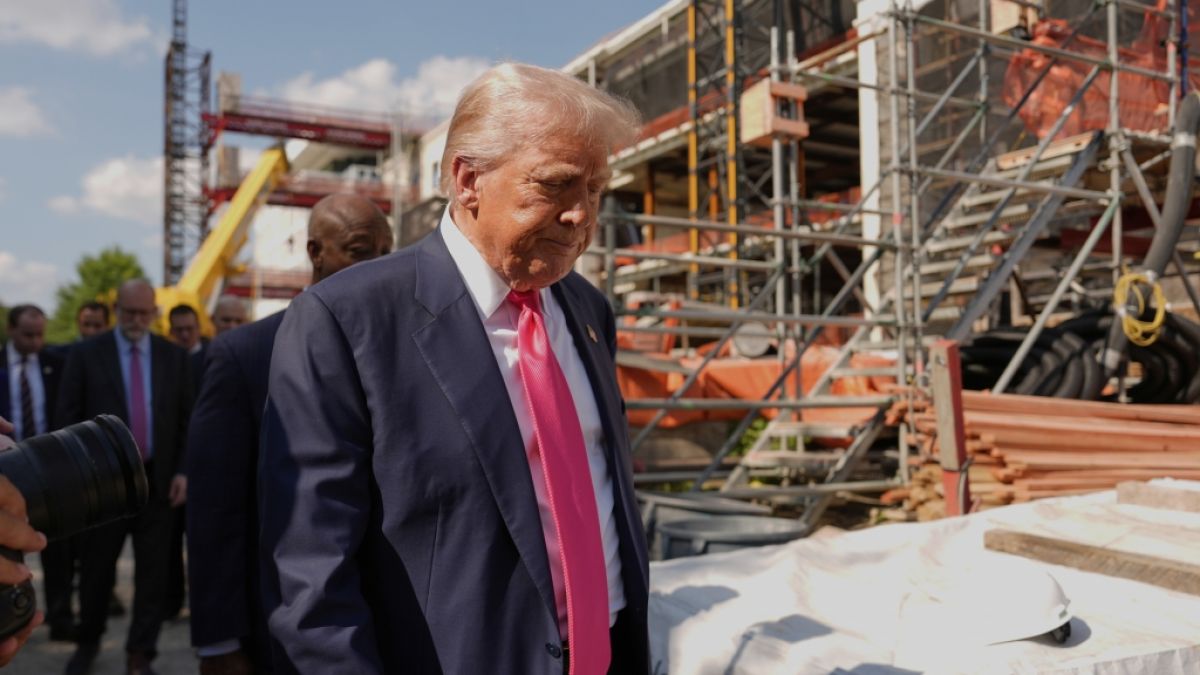 Donald Trumps Schottland-Reise könnte für ihn ein Fiasko werden. (Foto)