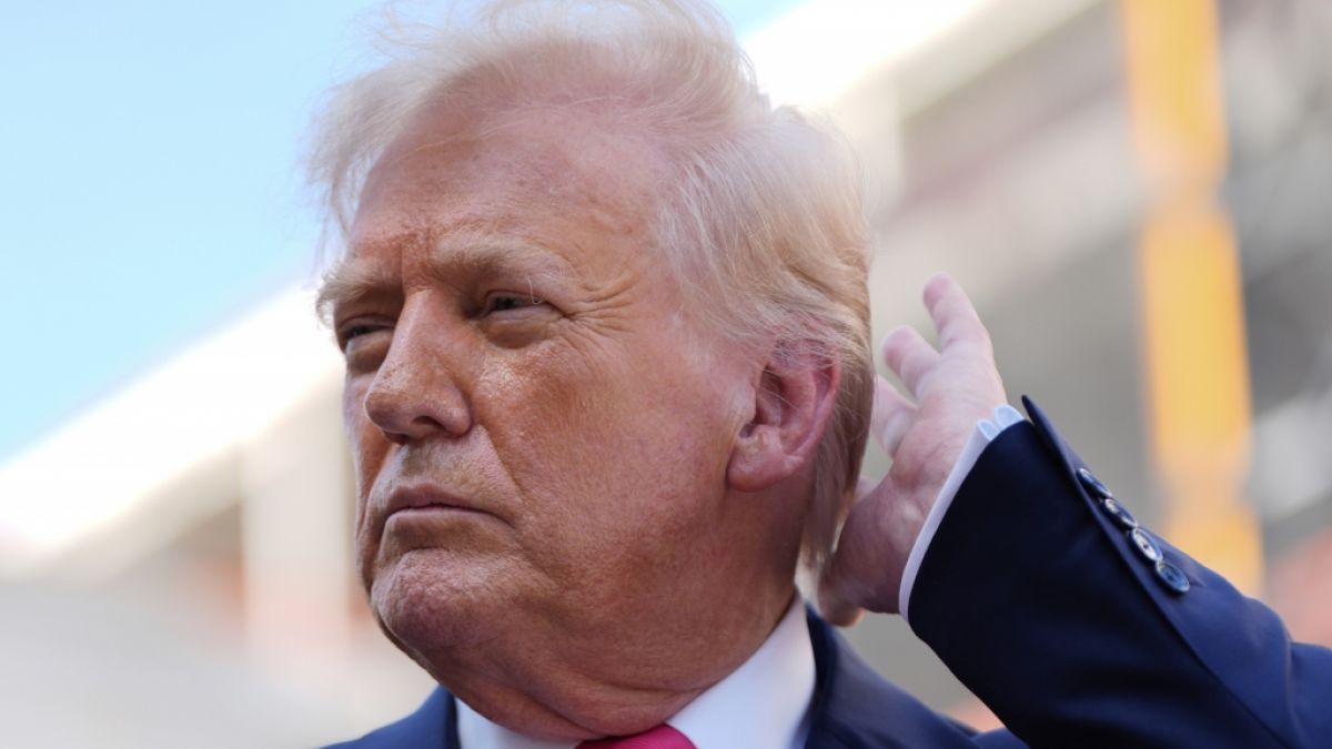 Donald Trump erlebt einen weiteren Rückschlag in einer neuen Umfrage. (Foto)