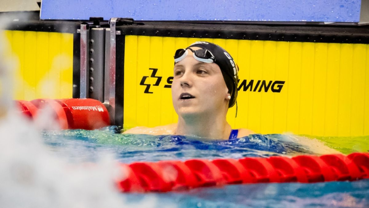 Angelina Köhler kämpft als Schwimmerin um Medaillen. (Foto)