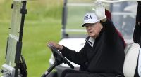 Donald Trump: Nukleare Karte warnt - so gefährlich lebt er in Schottland.
