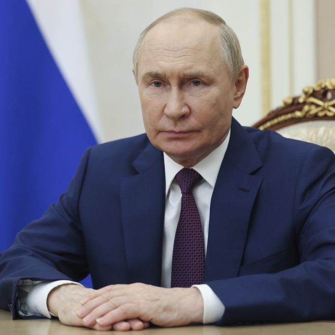 Säbelrasselnder Kreml-Chef droht dem Westen mit Atomangriff