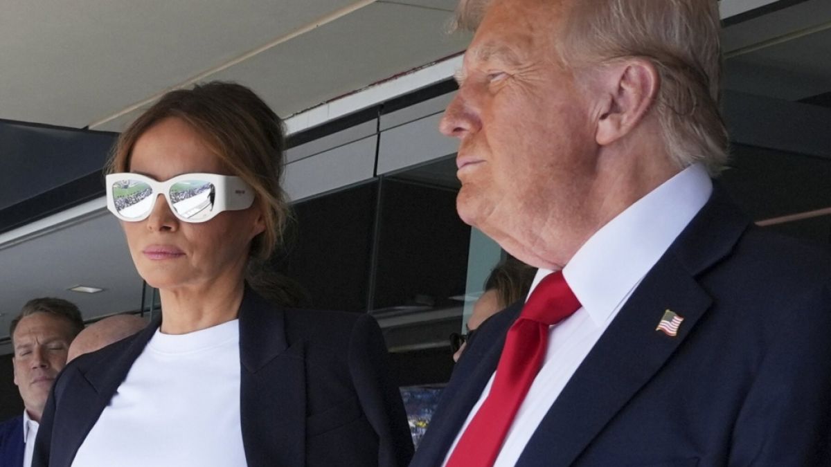 Die aktuelle Lage im Gazastreifen soll First Lady Melania Trump an die Nieren gehen, wie ein ungewohnt mitfühlender Donald Trump nun offenbarte. (Foto)