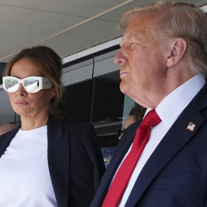 First Lady Melania zu Tränen gerührt - plötzlich wird Donald Trump mitfühlend