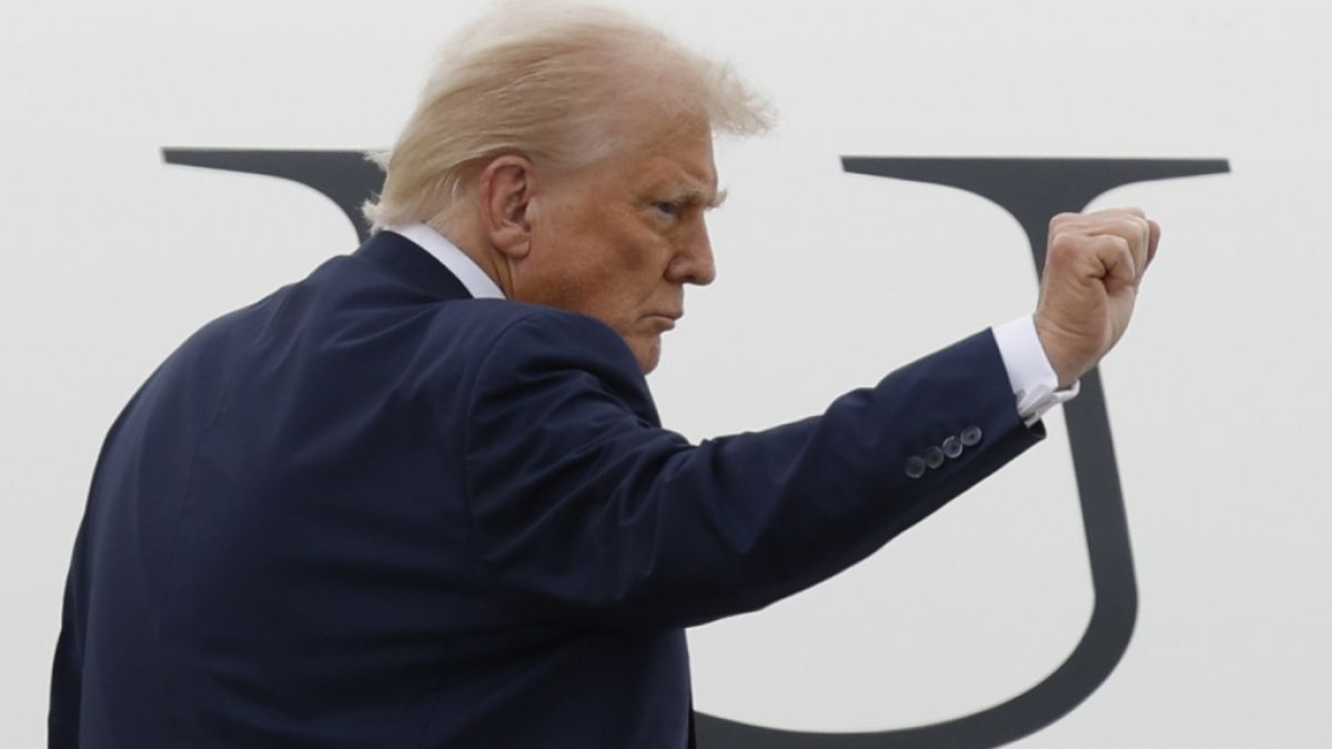 Donald Trump hat auf provokante Kreml-Parolen mit der Entsendung von Atom-U-Booten reagiert. (Foto)