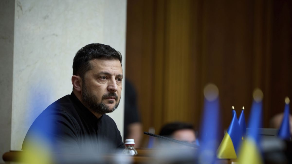 Wolodymyr Selenskyj: Verdacht auf Schmiergeld bei Drohnenverträgen - Vier Festnahmen. (Foto)