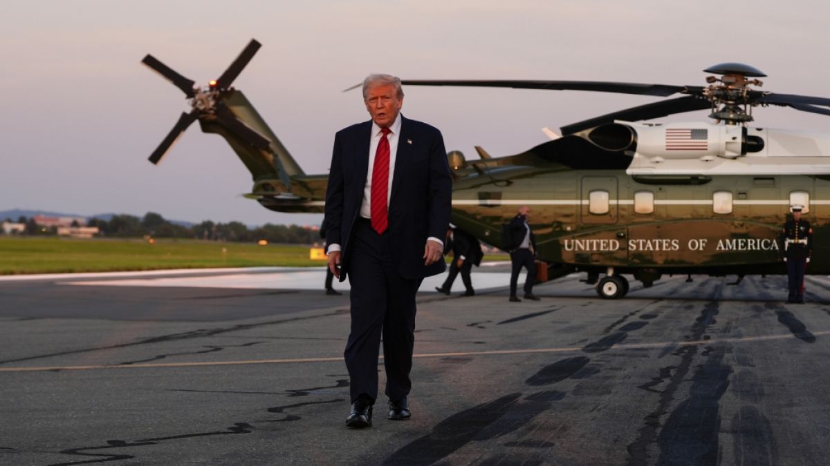 Donald Trump: Ultimatum an Putin - die Uhr tickt. (Foto)