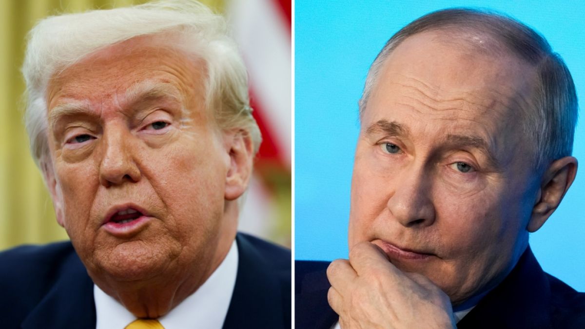 Donald Trump erhöht den Druck auf Wladimir Putin. (Foto)