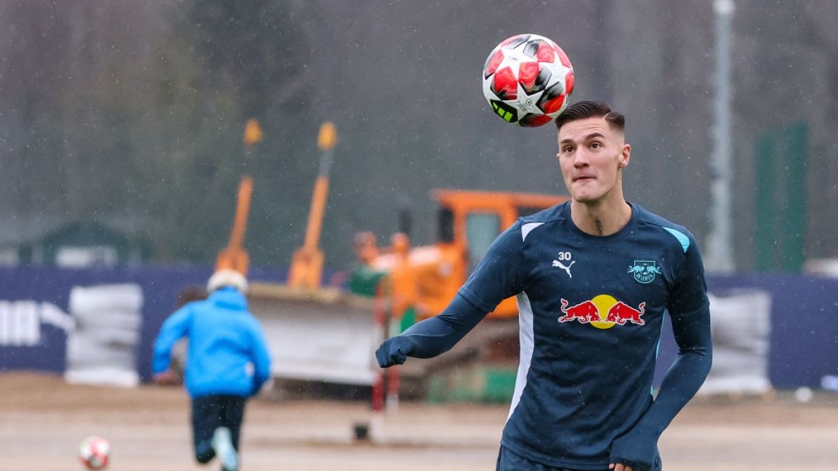 RB Leipzig erhält Millionensumme für den Wechsel von Benjamin Sesko nach Manchester. RB Leipzig erhält Millionensumme für den Wechsel von Benjamin Sesko nach Manchester. (Foto)