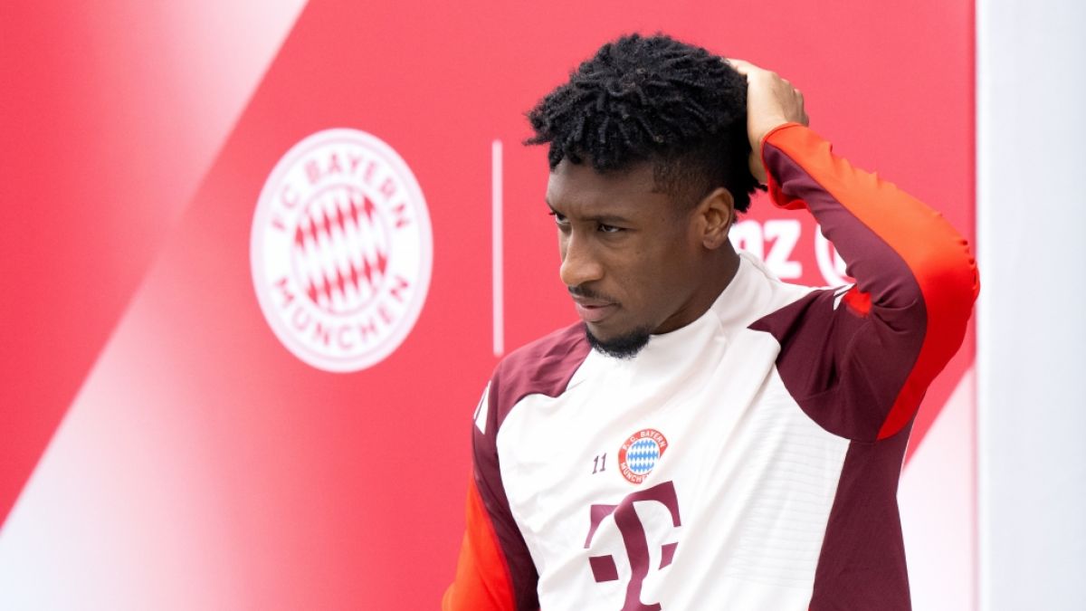 Bayern-Kicker Kingsley Coman soll ein Angebot aus Saudi-Arabien winken. (Foto)