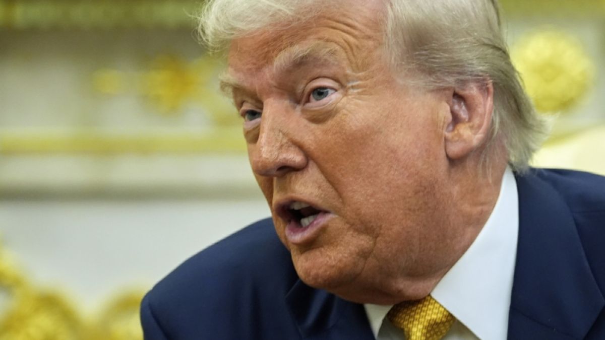 Donald Trump ist bekennender Gold-Fan - besonders im Weißen Haus. (Foto)