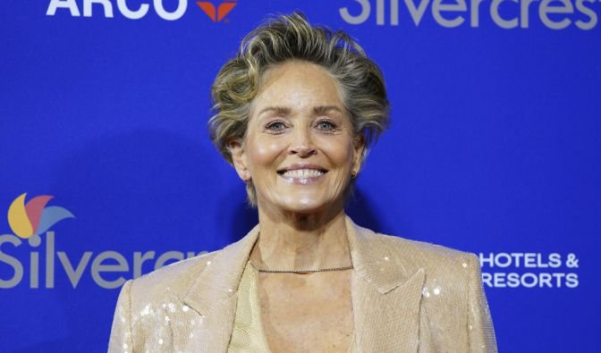 Sharon Stone: Hat sie hier nicht etwas vergessen?