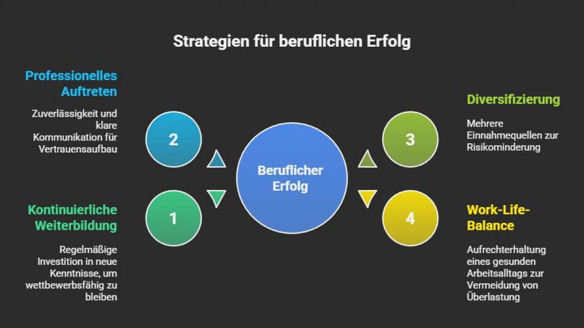 Strategien für den beruflichen Erfolg. (Foto)